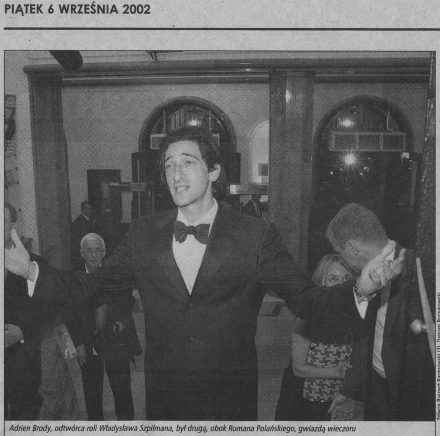 Adrien Brody at the World premiere!